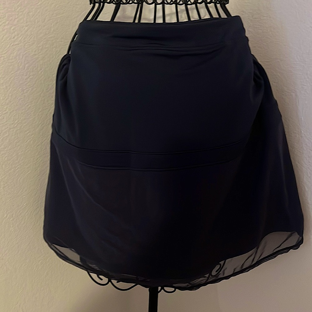 Navy sport skort